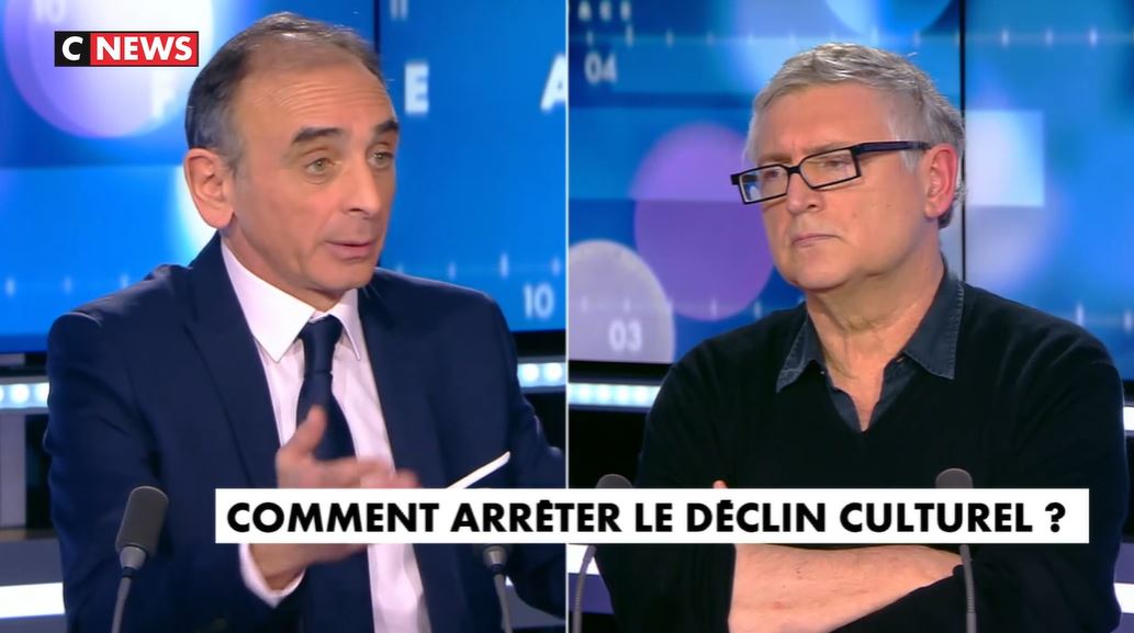 Eric Zemmour face à Michel Onfray