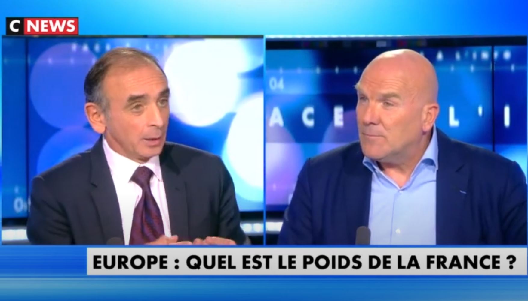 Eric Zemmour face à Bruno Bonnell