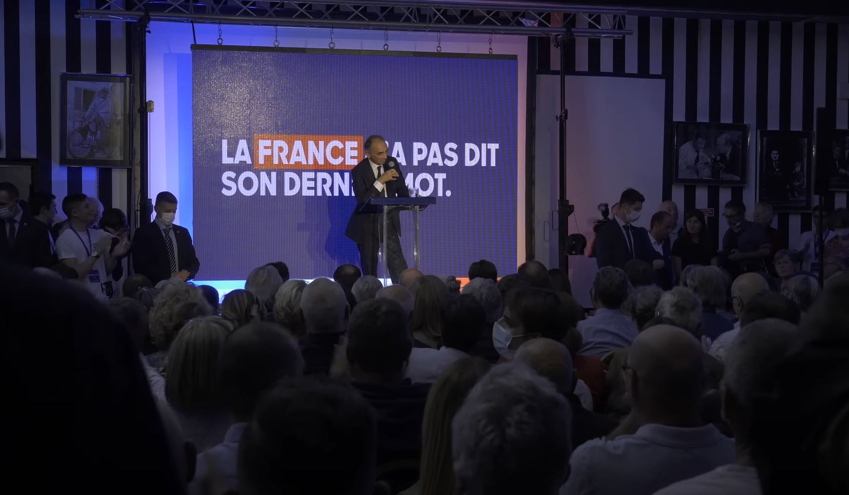 Éric Zemmour en conférence à Nîmes