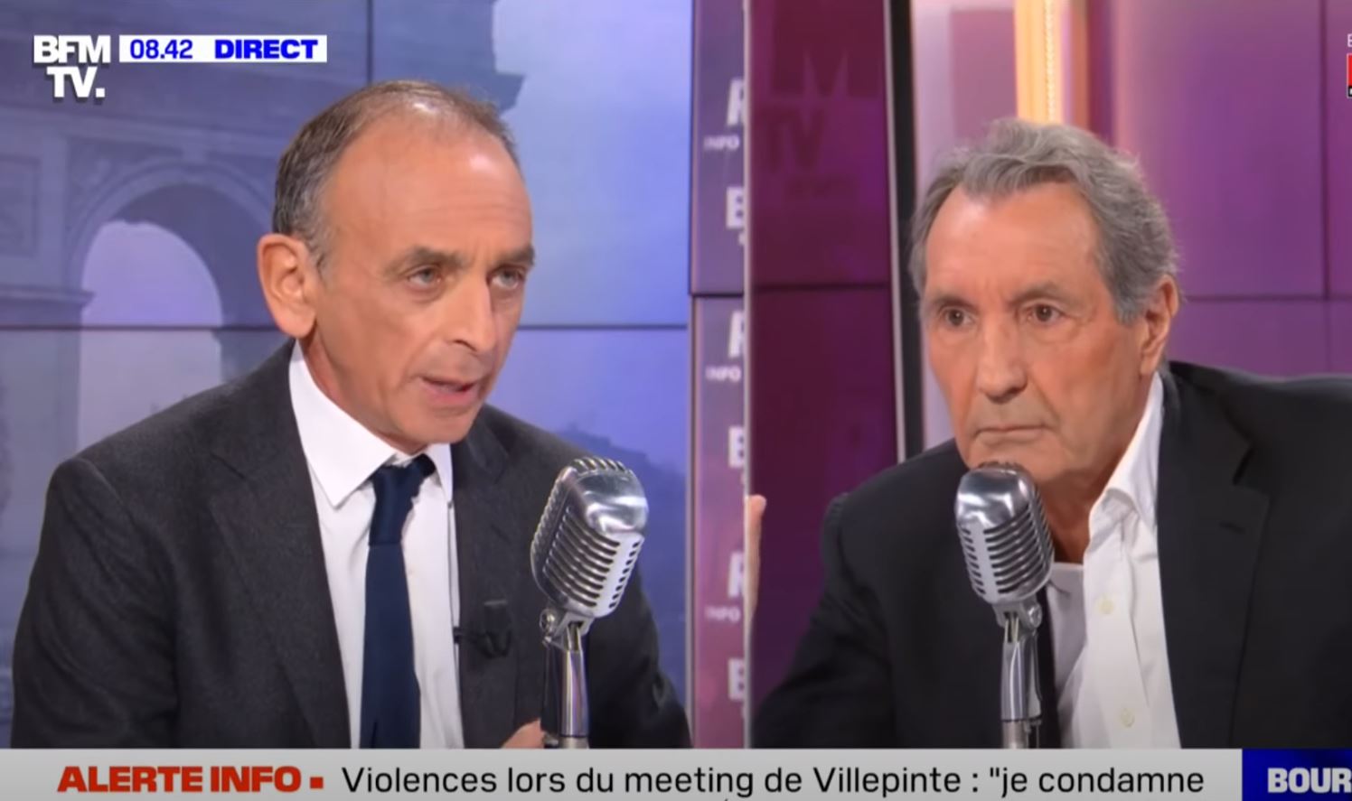 Eric Zemmour dans Bourdin Direct