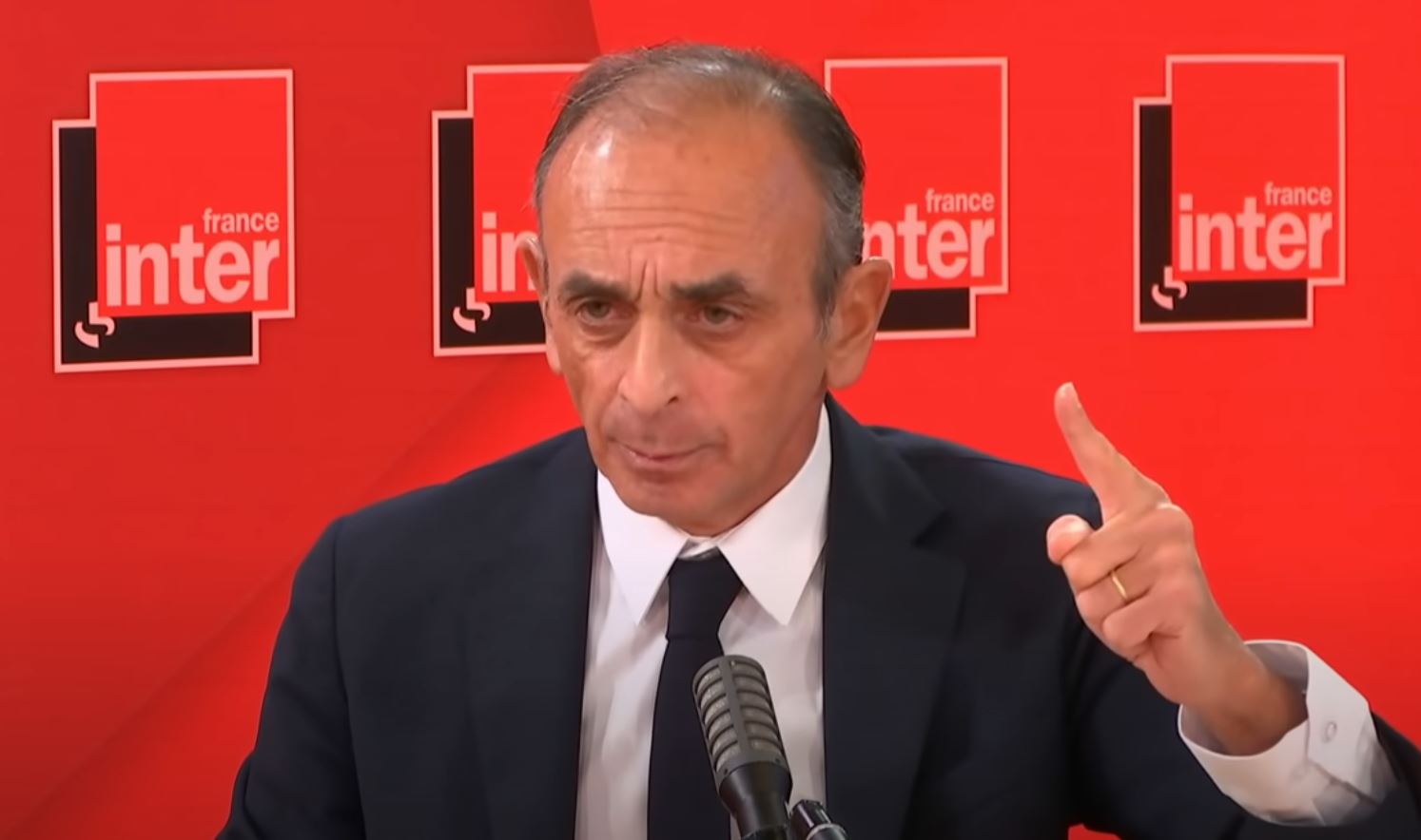 Éric Zemmour invité chez France Inter