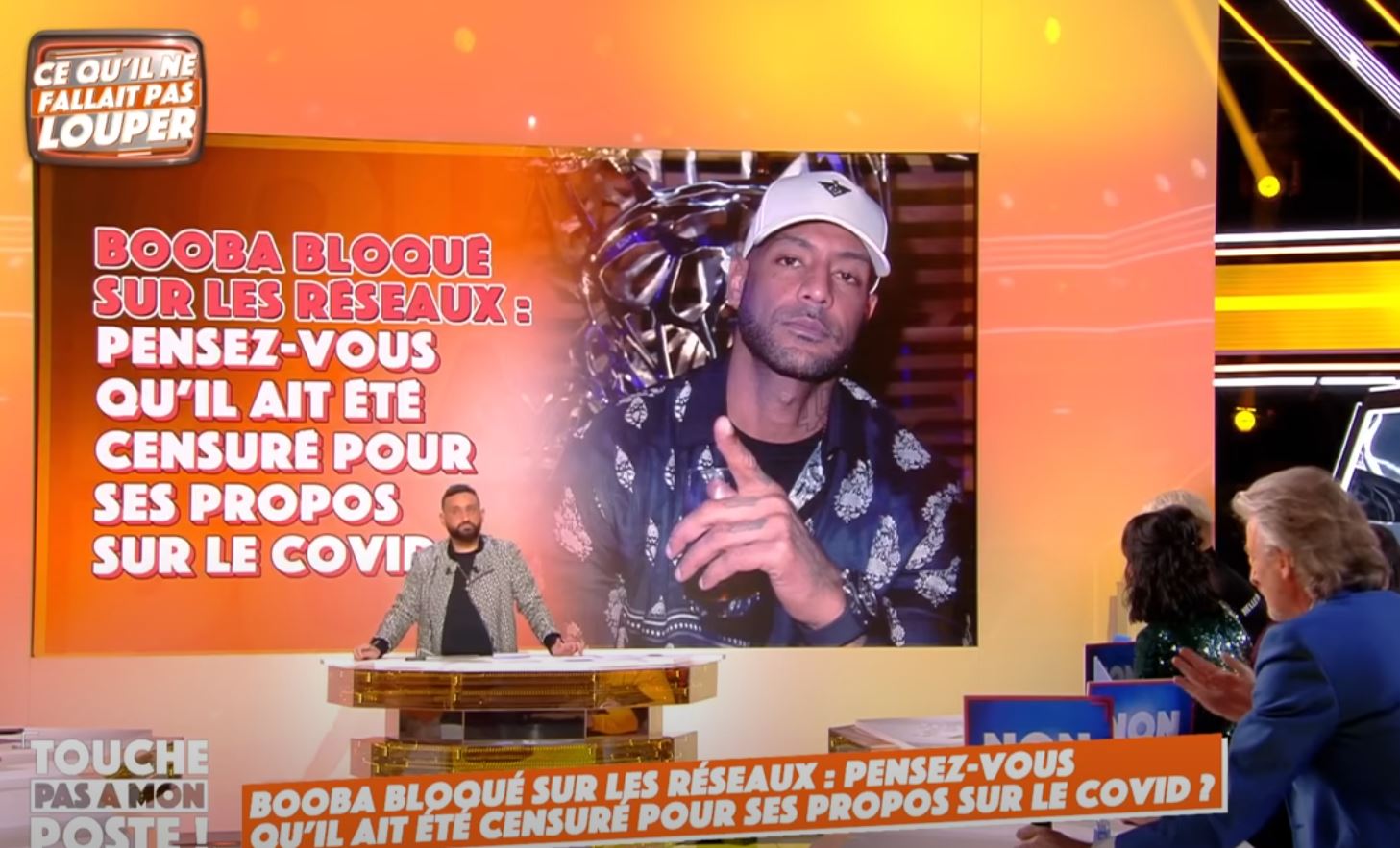 Booba bloqué