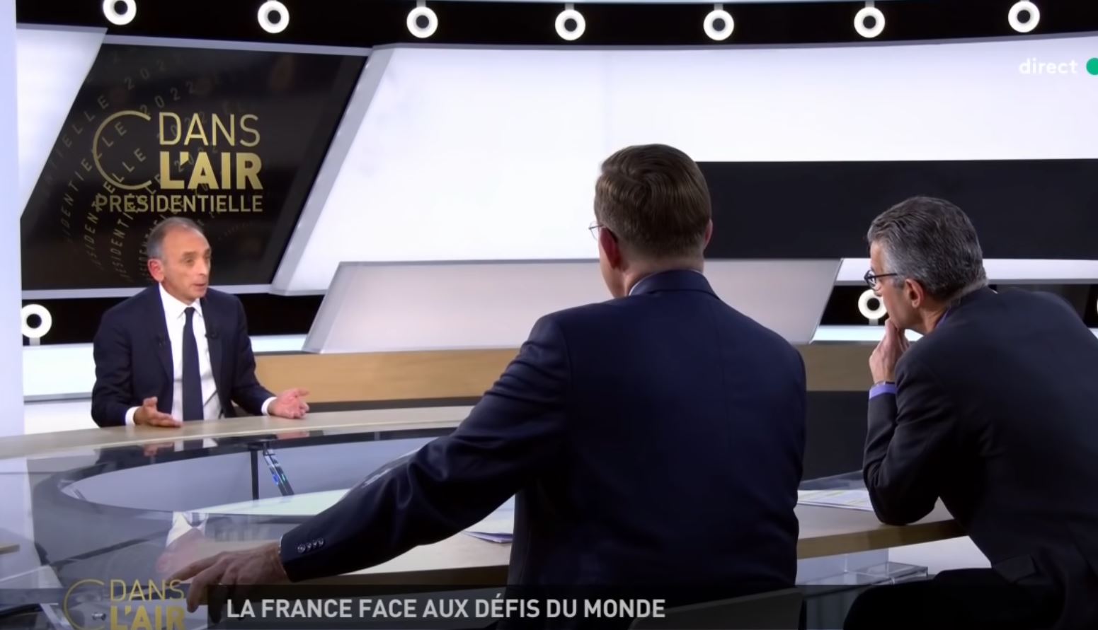 Zemmour invité à C dans l'Air