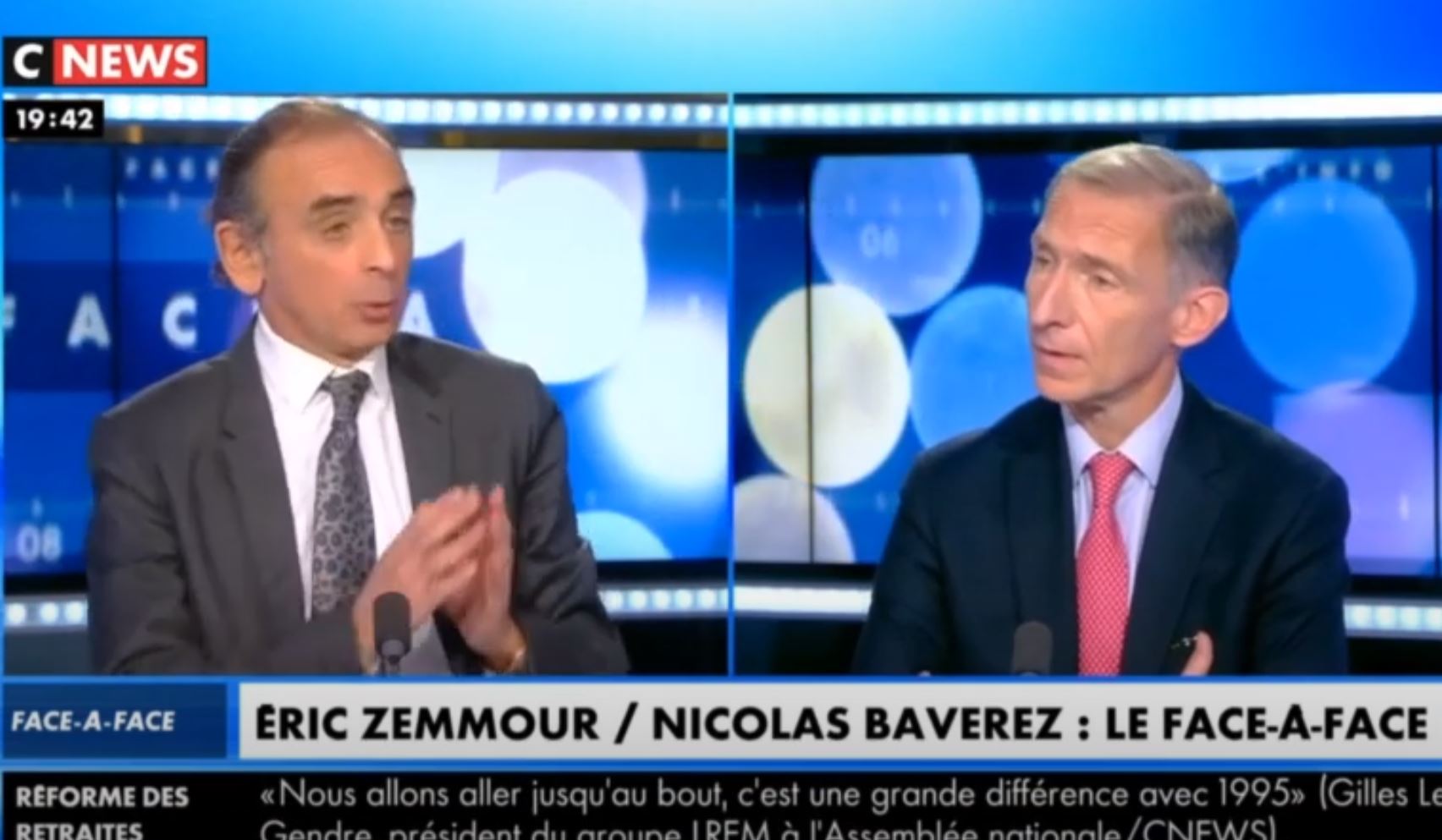 Eric Zemmour face à Nicolas Baverez