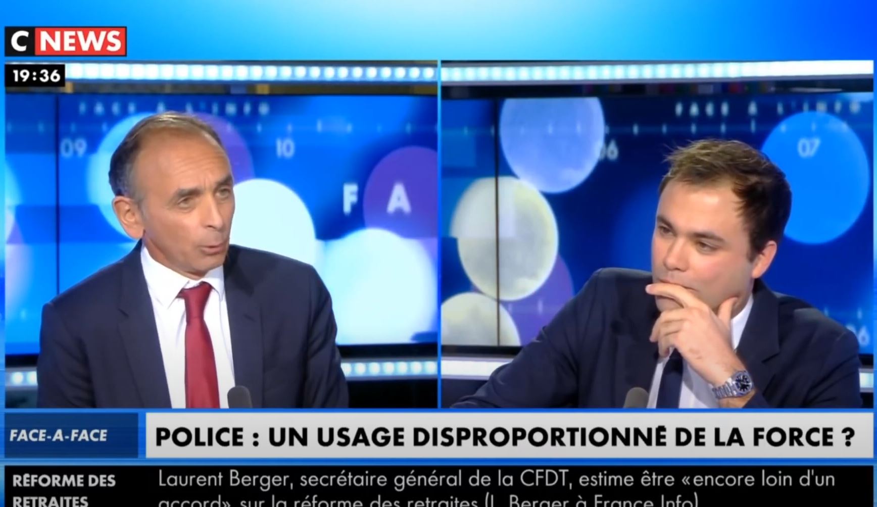 Eric Zemmour face à Charles Consigny