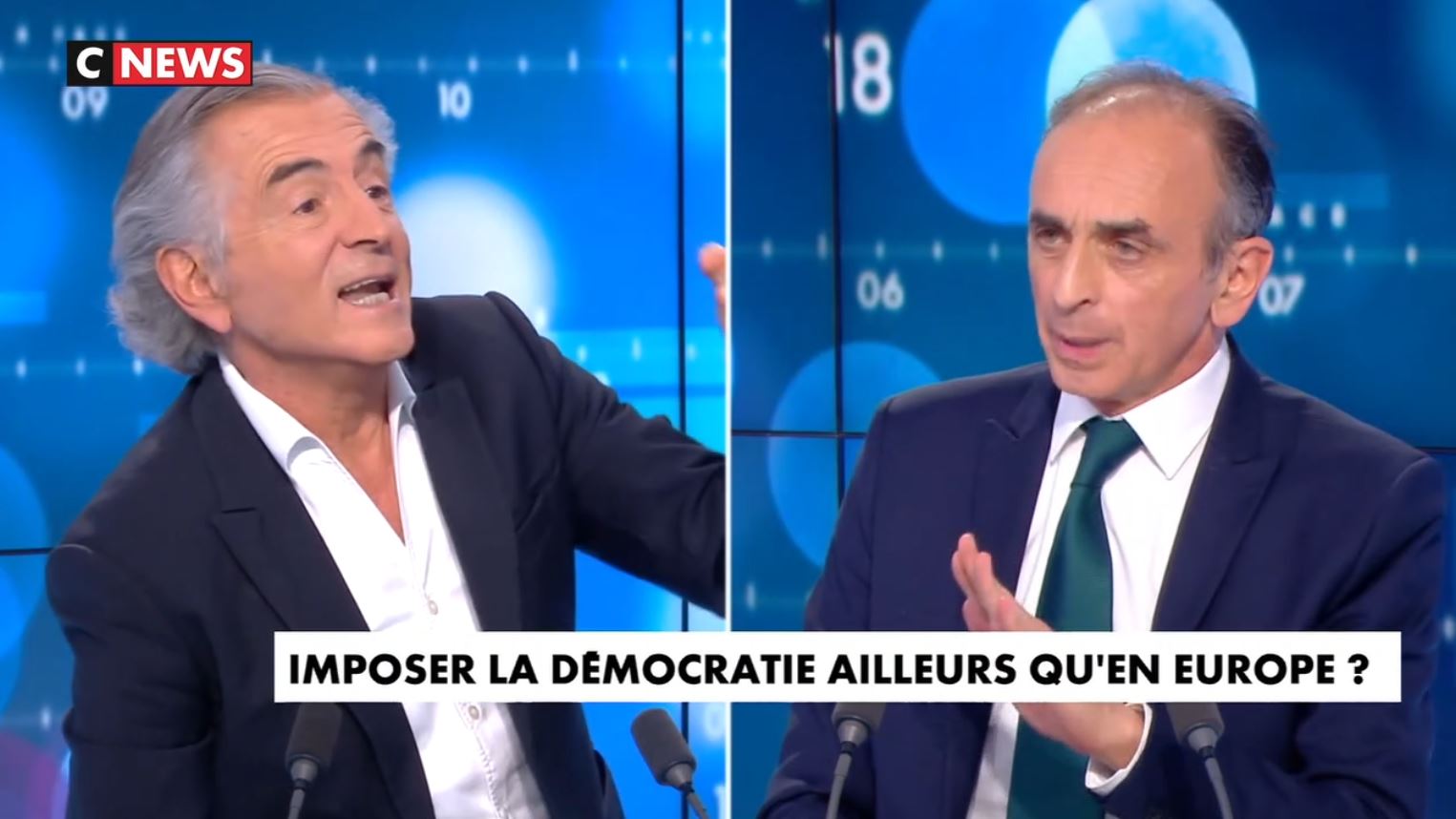 Eric Zemmour face à Bernard-Henri Lévy