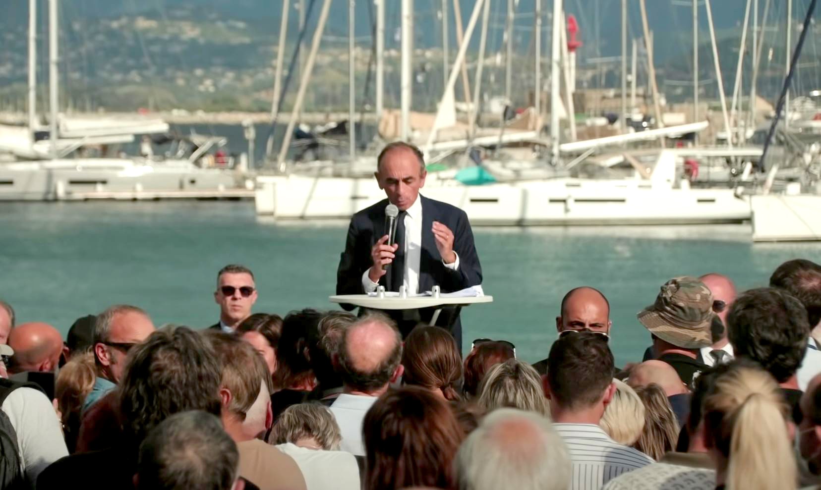 Éric Zemmour en conférence en Corse